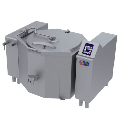 Elektrischer Kochkessel - MCP100 - P - ROSINOX - Dampf / kippbar / bodenstehend