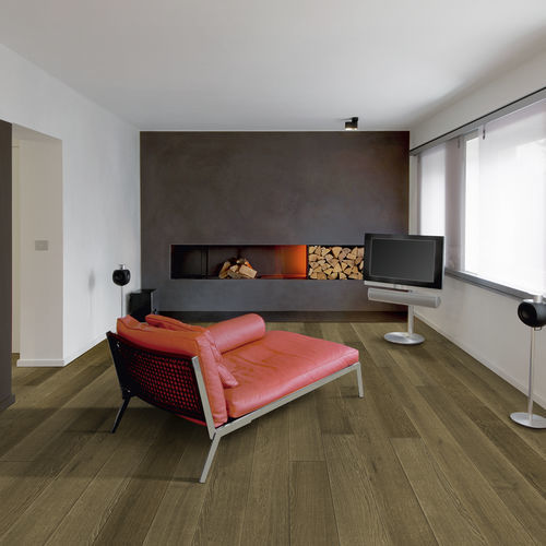 Mehrschichtparkett - LARGE - UNIKOLEGNO - Eiche / Nussbaum / Iroko