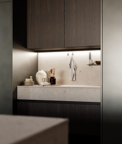 Hochschrank für Küche - Aspen + D23 - DOIMO CUCINE