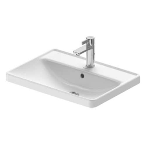 Aufsatzwaschbecken - 035760 - DURAVIT - Keramik / Hochglanz / rechteckig