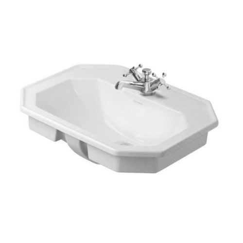 Aufsatzwaschbecken - 047658 - DURAVIT - Keramik / Mischbatterie / Hochglanz