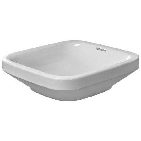Aufsatzwaschbecken - 034943 - DURAVIT - Keramik / quadratisch / ohne Öffnung