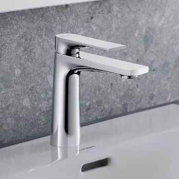 Einhebelmischer für Waschtisch - TU1010001 - DURAVIT - Bidet / Aufsatz / aus verchromtem Metall
