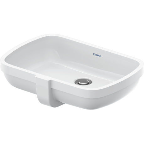 Unterbauwaschbecken - 039848 - DURAVIT - Keramik / Hochglanz / rechteckig