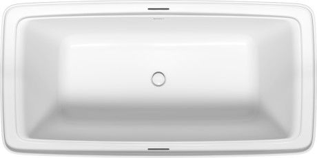 Freistehende Badewanne - 700517 - DURAVIT - für Wohnungen / Acryl / modern