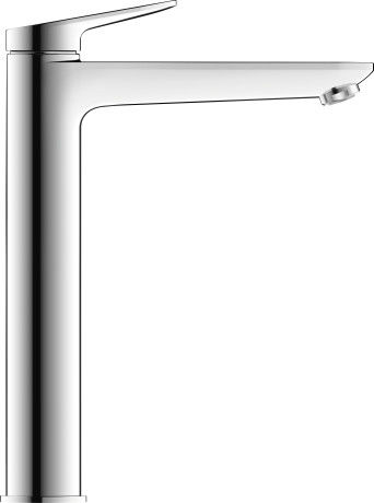 Einhebelmischer für Waschtisch - WA1040002 - DURAVIT - Aufsatz / Metall / für Badezimmer