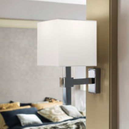 Moderne Wandleuchte - CUBO - Cerasa - für den Innenraum / Metall / quadratisch
