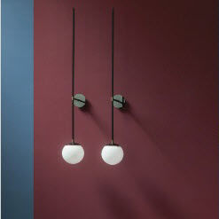 Moderne Wandleuchte - MAORI: 05 - Cerasa - für den Innenraum / Metall / LED