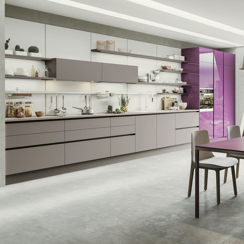 Moderne Küche - LAMINA 2.0 - Record Cucine - Laminat / ohne Griff / lackiert