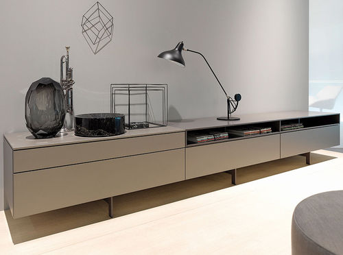 Modernes Sideboard - CHANGE - interlübke - lackiertes Holz / modular / von Werner Aisslinger