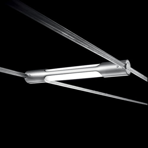LED-Seilleuchte - TENSOSTILO - CINI&NILS - linear / Aluminium / für den Innenraum