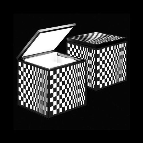 Tischlampe - CUBOLUCE SERIES - CINI&NILS - Technopolymer / modern / schnurlos