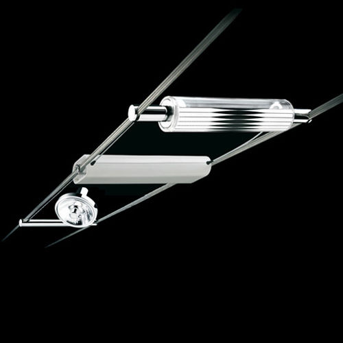 HID-Seilleuchte - TENSOGRADI + TENSOSPOT - CINI&NILS - rund / Aluminium / für den Innenraum