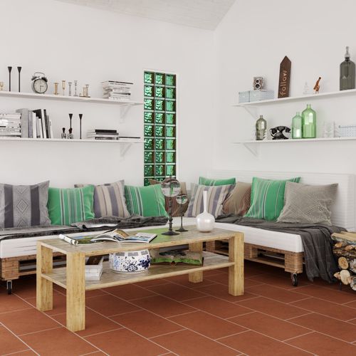Quadratischer Glasbaustein - MG/S VEGAN EMERALD - SEVES GLASSBLOCK - für Bad / für Innenwand / farbig