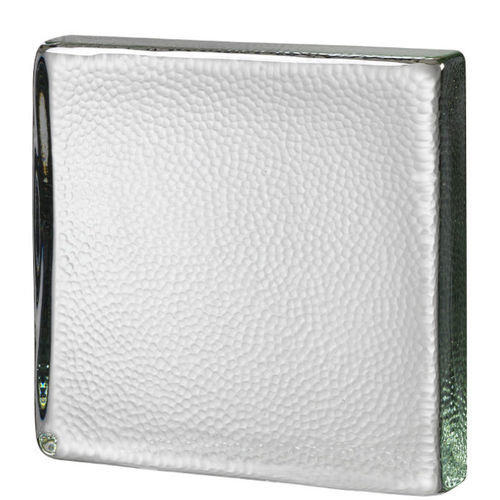 Rechteckiger Glasbaustein - CLEAR 881.5 - SEVES GLASSBLOCK - quadratisch / glatt / für Fassaden