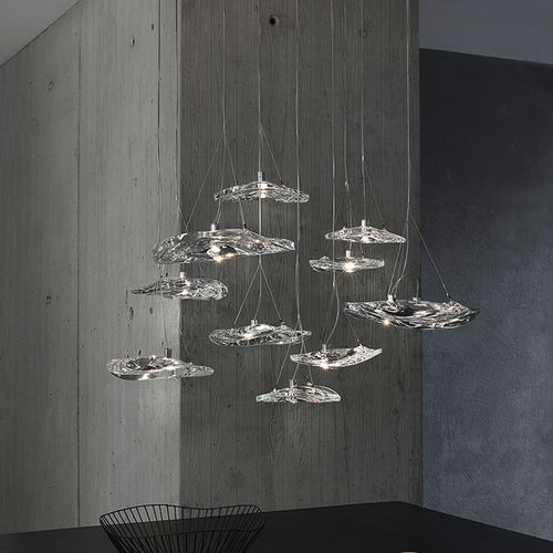 Hängelampe - ØKØ31  - TERZANI - Kristall / modern / mit Kabel
