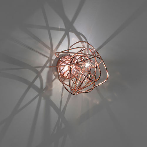 Wandleuchte / originelles Design - DOODLE: J82S - TERZANI - für den Innenraum / Messing / LED
