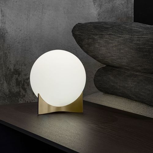 Tischlampe - OSCAR - TERZANI - Messing / Glas / modern