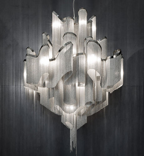 Hängelampe - J51S - TERZANI - Metall / originelles Design / mit Kabel