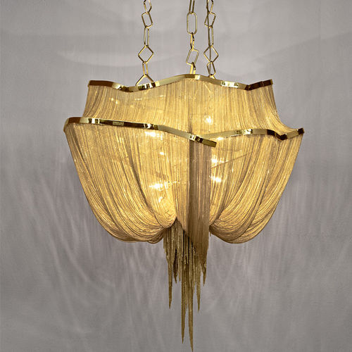 Hängelampe - A06S - TERZANI - Metall / originelles Design / mit Kabel