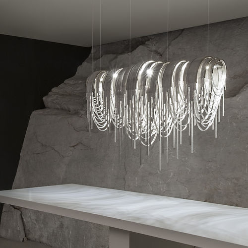 Hängelampe - VOLVER - TERZANI - Metall / originelles Design / mit Kabel