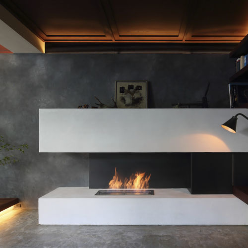 Rechteckige Bioethanol-Brennkammer - XL700  - EcoSmart Fire - modern / Dekor
