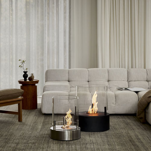 Bioethanol-Kamin - T-Lite 3 - EcoSmart Fire - freistehend / Insel / mit 4 Sichtseiten