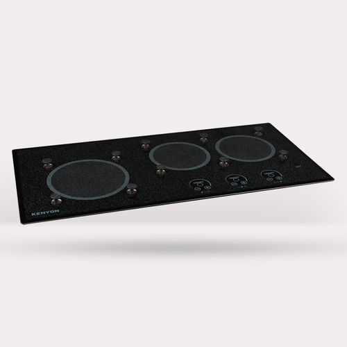Induktionskochfeld - LITE-TOUCH Q® 3 WITH PUPS™  - Kenyon - mit 3 Kochfeldern / Einbau / mit Touch-Steuerung