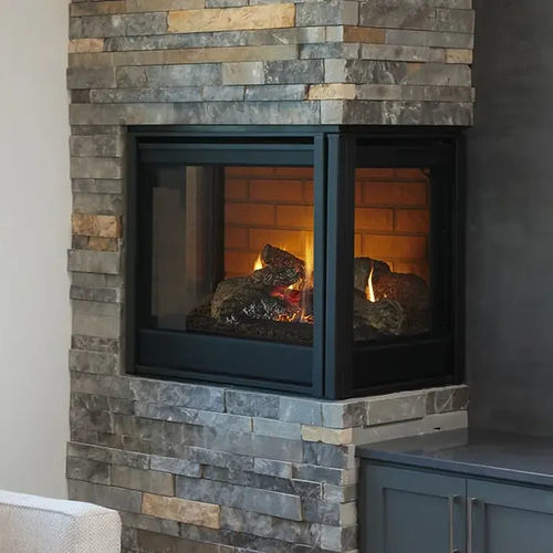 Gaskamin - ST-DV36IN - HEAT & GLO® - Einbau / Ecken / doppelseitig