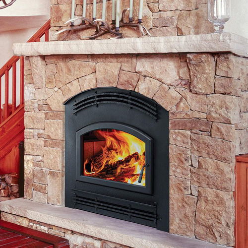 Holzkamin - Pioneer III - HEAT & GLO® - Einbau / Einseitig / geschlossene Feuerstelle