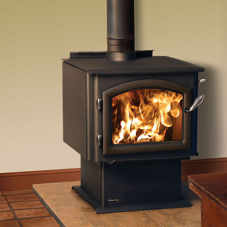 Holz-Kaminofen - 3100 MILLENNIUM - QUADRA-FIRE - 10 kW...20 kW / traditionell / Metall