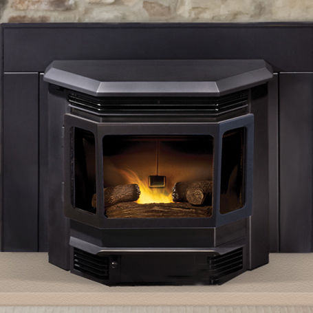 Kamineinsatz mit 3 Sichtseiten - CLASSIC BAY 1200 - QUADRA-FIRE - Pellet