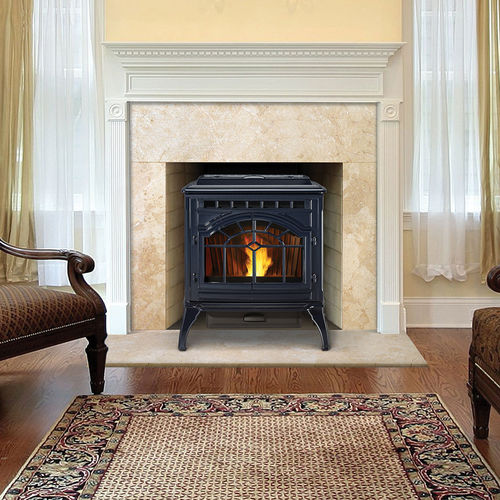 Pelletkaminofen - MT VERNON AE  - QUADRA-FIRE - 0 - 5 kW / 5 kW...10 kW / traditionell