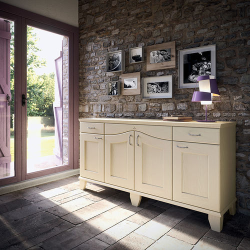 Klassisches Sideboard - DUCALE - Arrital - Holz / weiß