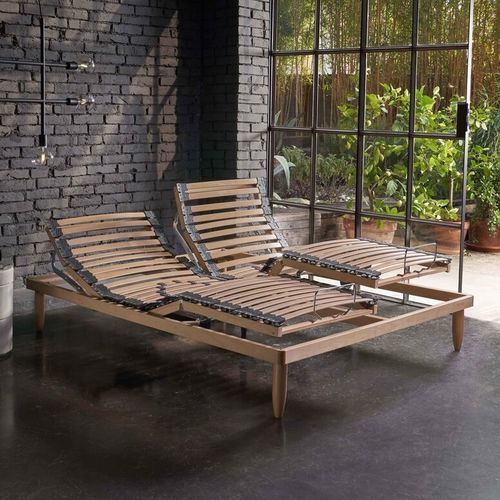 Doppelbett-Lattenrost - NATURAL 38 - DORELAN - Latten / manuell / elektrisch