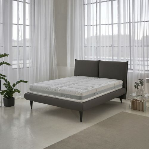 Doppelbett-Matratze - FORMAT - DORELAN - Schaumstoff / Memory / Viskose