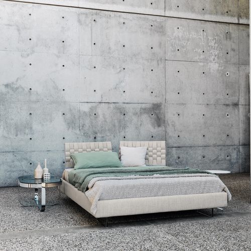 Doppelbett - LIMES - saba - Einpersonen / modern / Polster