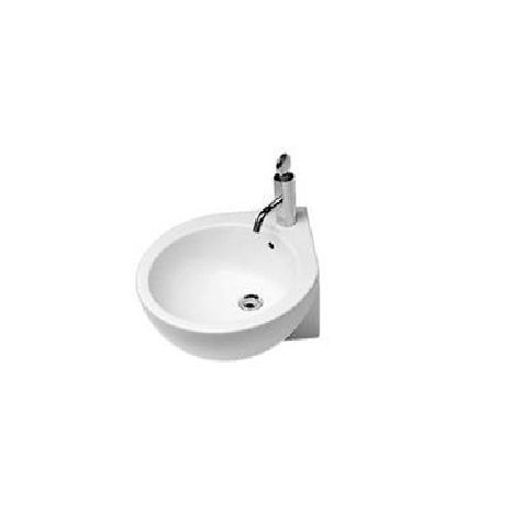 Wand-Waschbecken - Y0H601 - HATRIA srl - Keramik / für Eckeinbau / 1-Loch