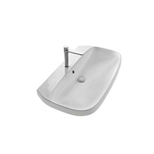 Wand-Waschbecken - YXXH01 - HATRIA srl - Keramik / 1-Loch / mit Notüberlauf