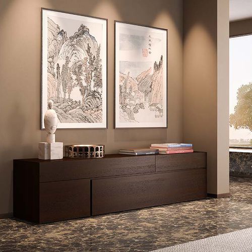 Modernes Sideboard - QUADRA - PIANCA - Massivholz