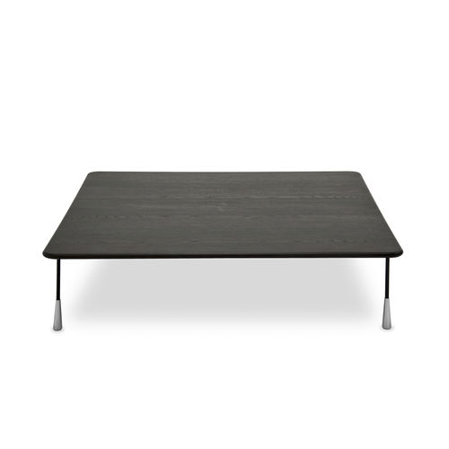 Moderner Couchtisch - BAIO - PIANCA - lackiertes Holz / Terrazzo / Gestell aus Metall