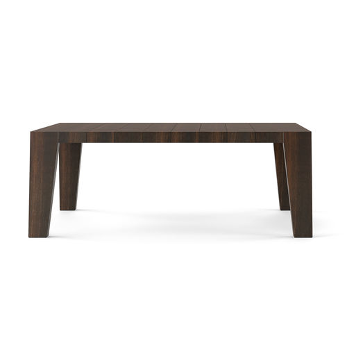 Moderner Tisch - CARTAGENA - PIANCA - Eiche / Nussbaum / Holzfurnier