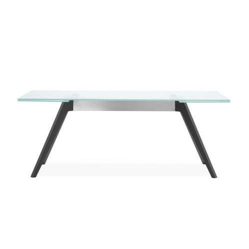 Moderner Tisch - DELTA - PIANCA - Holz / Glas / Marmor