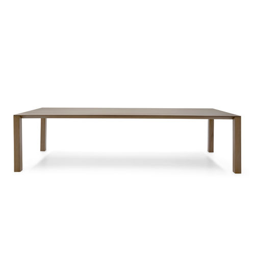 Moderner Tisch - WOODY - PIANCA - Holz / Gestell aus Holz / rechteckig