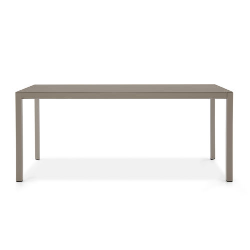 Moderner Tisch - SOFFIO - PIANCA - lackiertes Holz / lackiertes Glas / Marmor