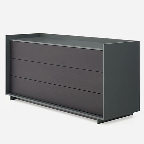 Moderne Kommode - KYOTO - PIANCA - lackiertes Holz / mit Schublade / 3 Schubladen