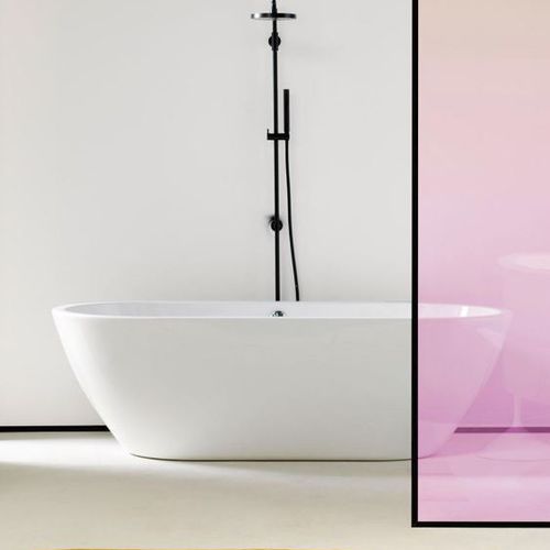 Ovale Badewanne - PURA: VAPR90  - GSI - Acryl / weiß