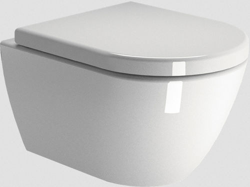 Wandhängendes WC - PURA: 881811 - GSI - Keramik / mit eingebauter Spülung / modern