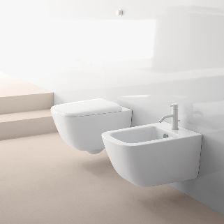 Wandhängendes Bidet - SAND: 9065111 - GSI - Keramik