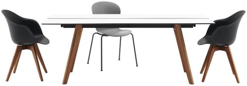 Moderner Esstisch - ADELAIDE  - BoConcept - Holz / Laminat / rechteckig
